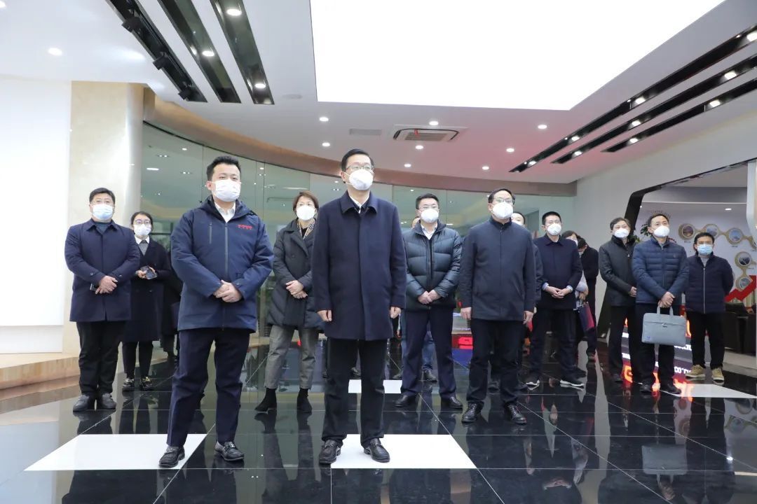 省市场监管局局长沈海斌一行来国茂走访调研？